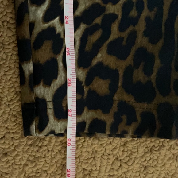 Toni (Gardeur) Animal Print Ponte Pant With Velvet Piping 34 - Picture 5 of 9